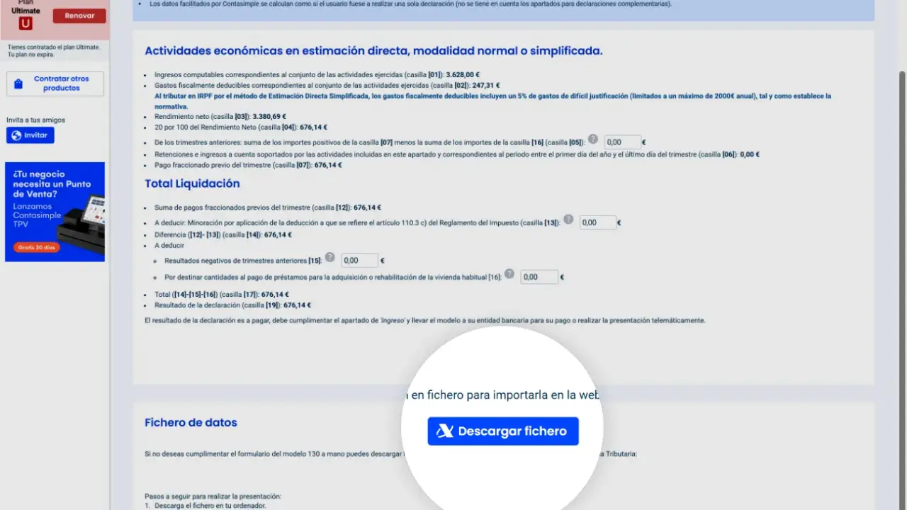 Descarga el fichero del modelo 130 para importar tus datos y agilizar tu declaración. Así sabrás para qué sirve el modelo 130.