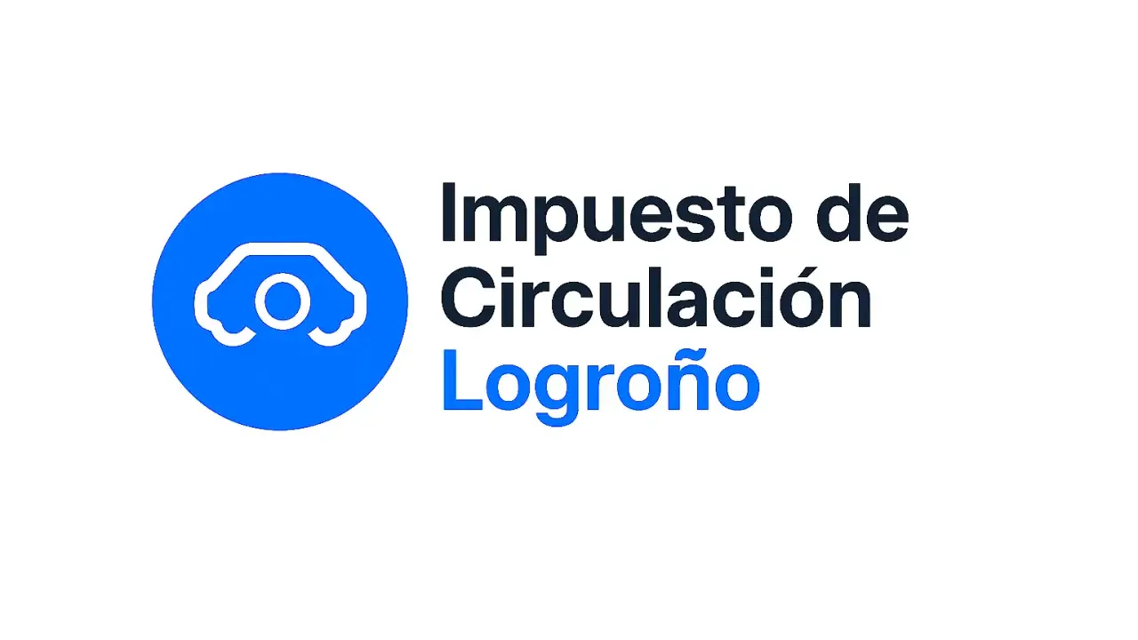 Logo del IVTM que es el Impuesto de Circulación de Logroño.