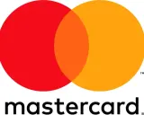 Logo de Mastercard España con sus dos círculos superpuestos, rojo y naranja, y el nombre de la marca.